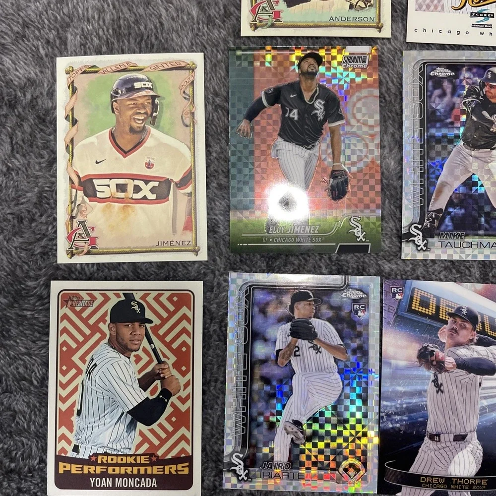 Chicago White Sox 37 Card Lot - Rookies, Stars,‎ Inserts, Parallels